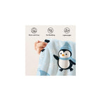 Penguin Blanket Cute Antarctica Penguins Throw Blanket Soft Warm Cozy Fleece Fuzzy Plush Winter Animal Flannel Blankets Gifts for Girls Women Boys Kids Adults 40"X50"