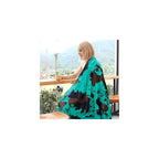 Teal Throw Blanket for Women, Soft Cozy Turquoise Fleece Blanket for Bed Couch, Teal Gifts for Women Men, Lightweight Home Bedroom Living Room Decor for All Seasons, 50x60 inches