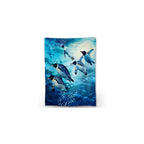 Whimsical Bird Print Blanket - Soft, Cozy, and Lightweight Flannel Throw Blanket - Perfect for Couch, Bed, Travel, and Outdoor Use - Fuzzy, Home Decor Accent 60"x50"