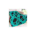 Teal Throw Blanket for Women, Soft Cozy Turquoise Fleece Blanket for Bed Couch, Teal Gifts for Women Men, Lightweight Home Bedroom Living Room Decor for All Seasons, 50x60 inches