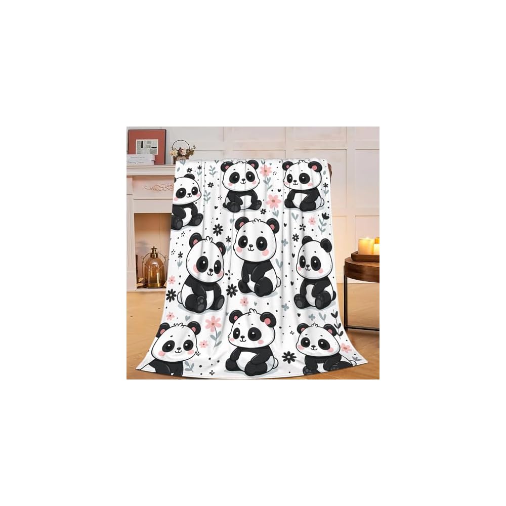 Penguin Blanket Cute Antarctica Penguins Throw Blanket Soft Warm Cozy Fleece Fuzzy Plush Winter Animal Flannel Blankets Gifts for Girls Women Boys Kids Adults 40"X50"