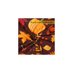 50"x60" Fall Pumpkin Maple Leaf Throw Blanket, Red Brown Soft Flannel Fleece Blanket, Warm Cozy Thanksgiving Harvest Decorative Blanket for Sofa Couch Chair, Fall Home Gift for Family Friends
